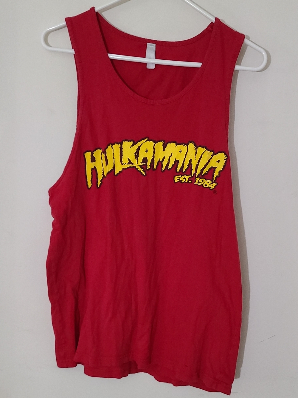 Hulk Hogan Hulkamania Offical Tank Top